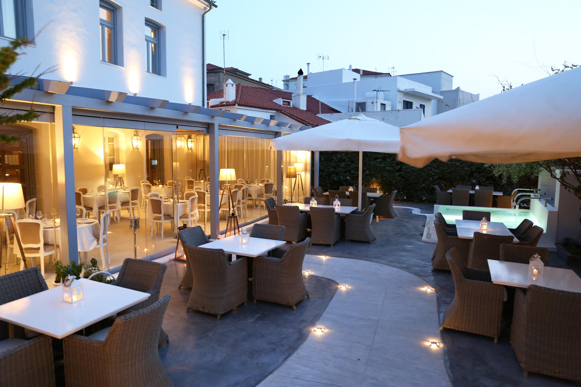 Micra Anglia Boutique Hotel & Spa Ándros Kültér fotó