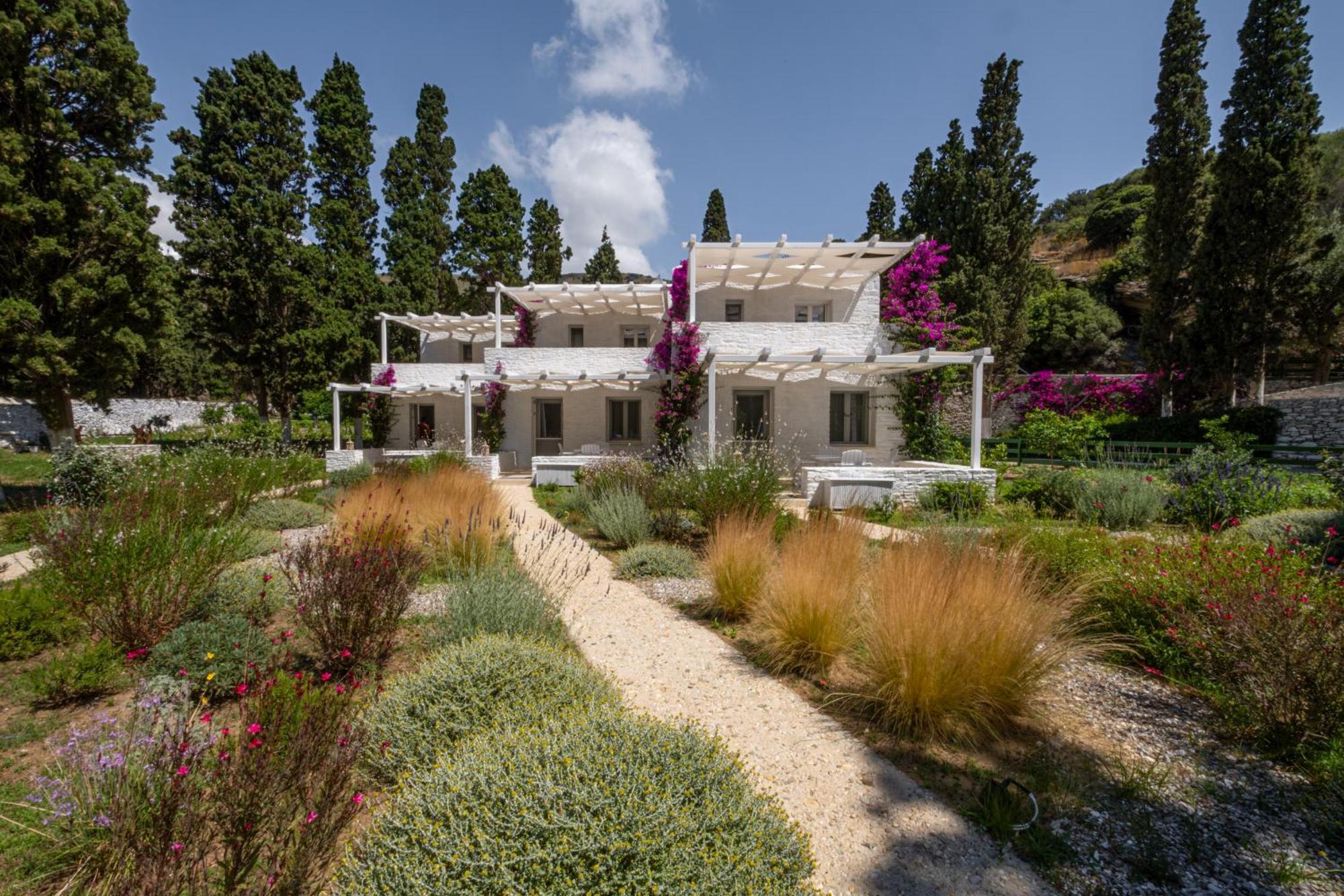 Micra Anglia Boutique Hotel & Spa Ándros Kültér fotó